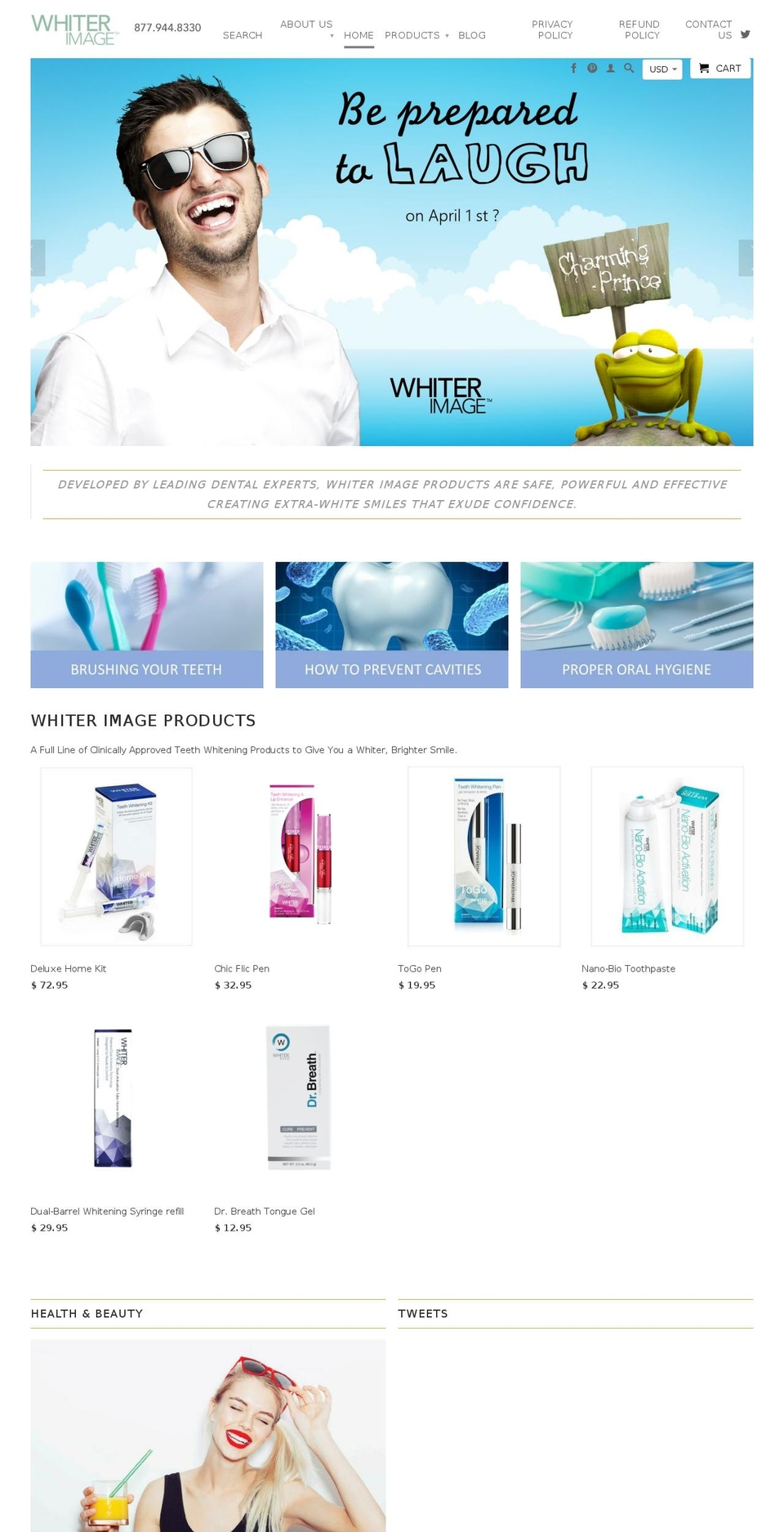 athometeethwhiteningreviews.com shopify website screenshot