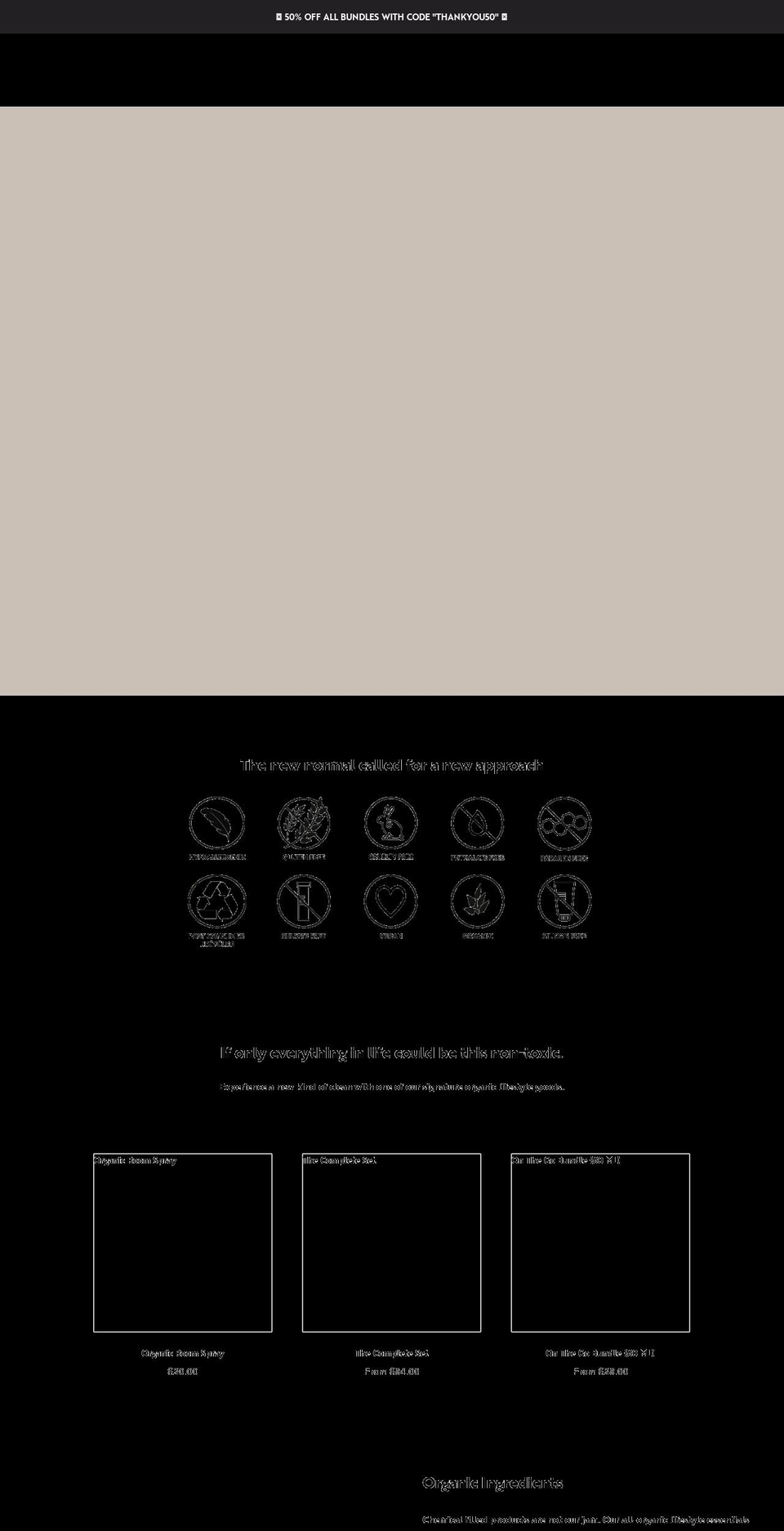athomewithdom.com shopify website screenshot