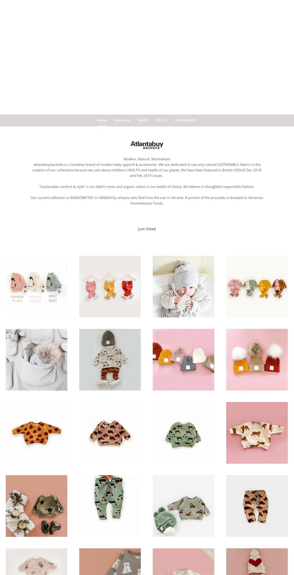 atlantabuybacksite.com shopify website screenshot