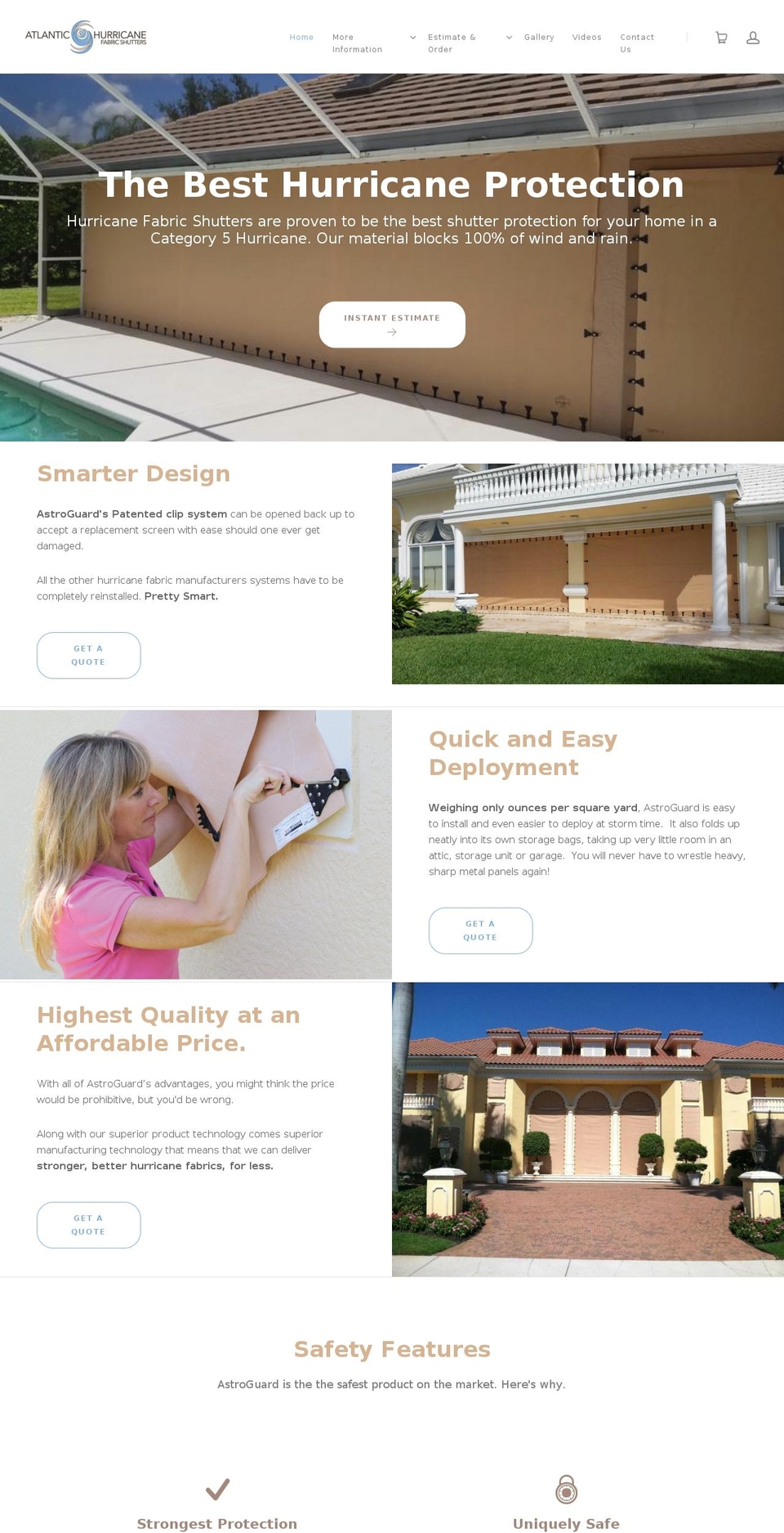 atlantichfs.com — Shopify storefront screenshot