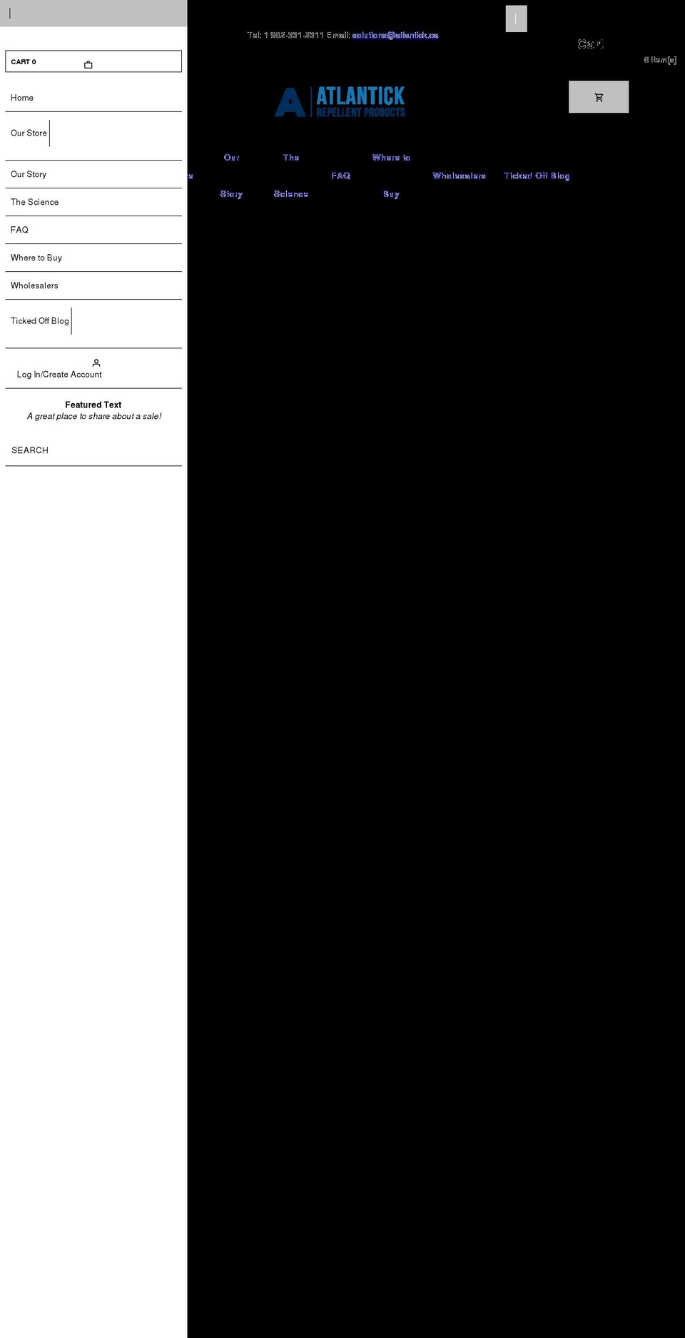 atlantick.ca shopify website screenshot