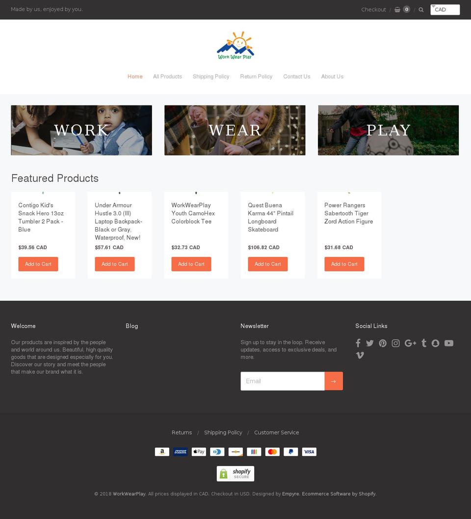 atlanticlot.com — Shopify storefront screenshot