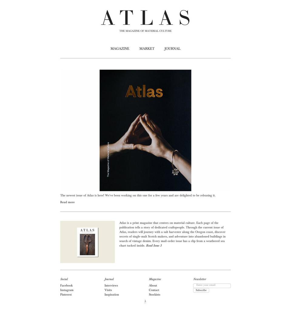 atlas-23.myshopify.com shopify website screenshot