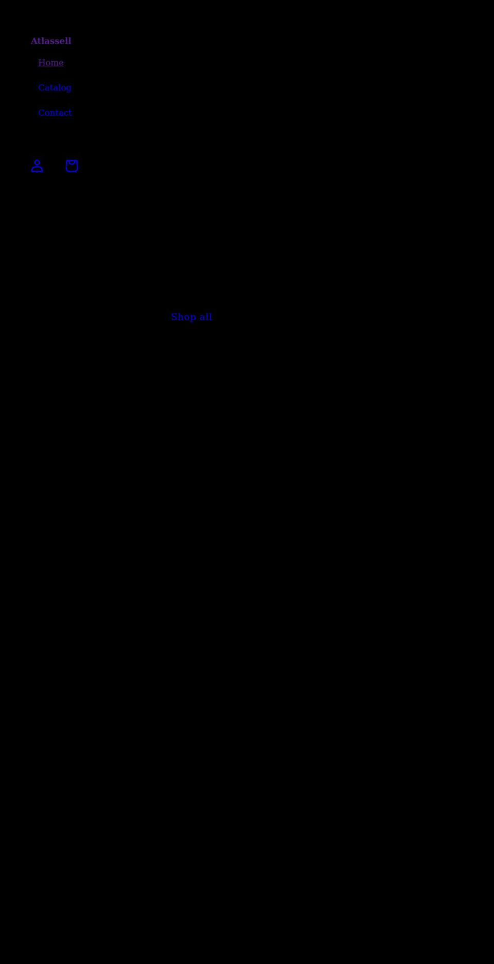 atlassell.com shopify website screenshot