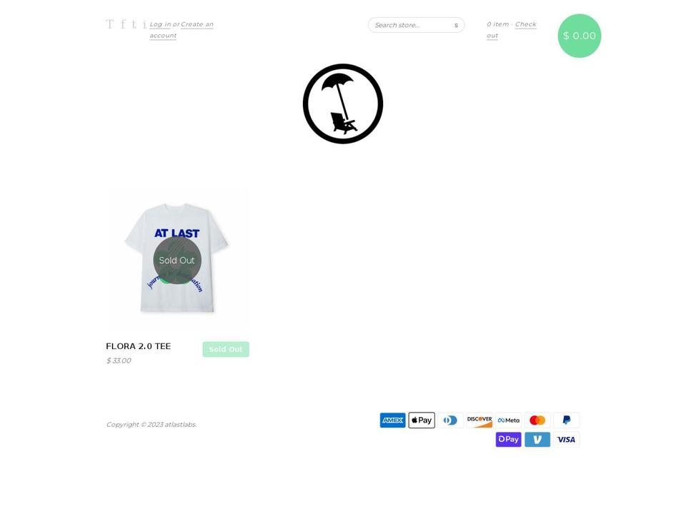 atlast-atlast.com shopify website screenshot