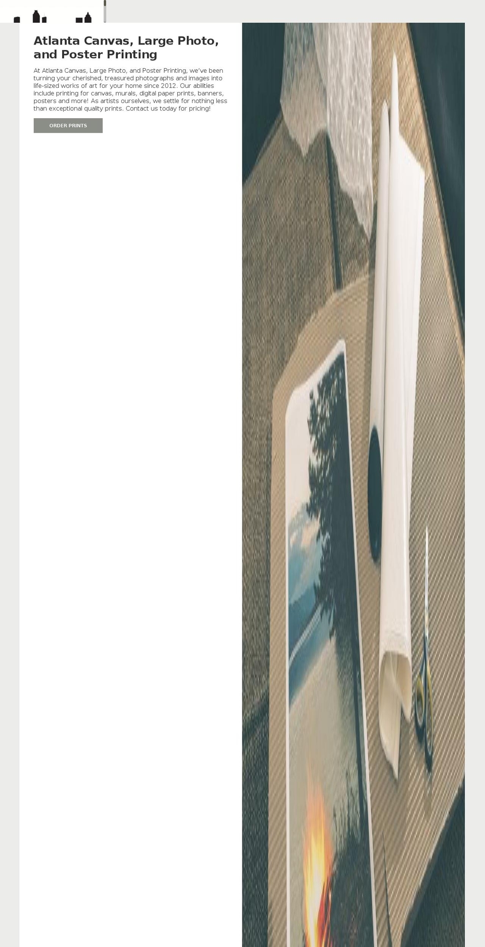 atlcanvas.com — Shopify storefront screenshot