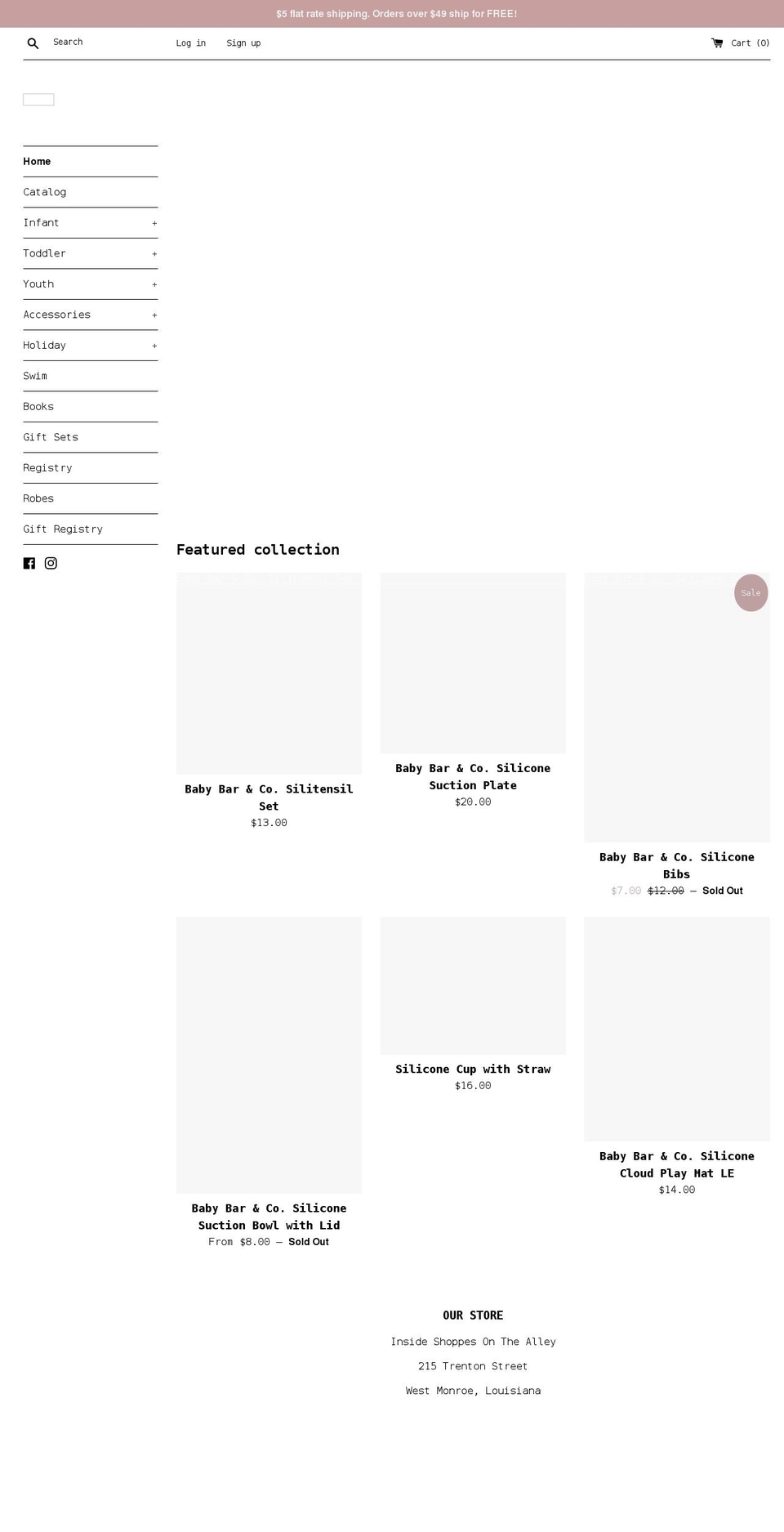 atletthembelittleboutique.com shopify website screenshot