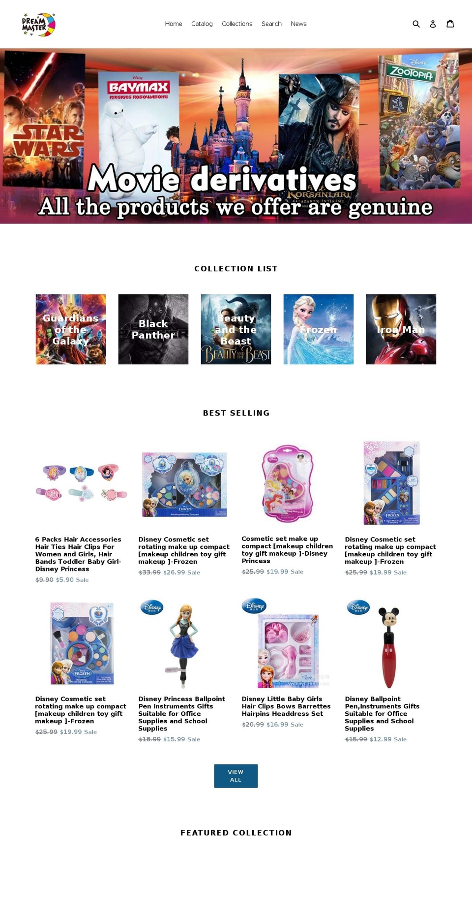 atlouvre.com — Shopify storefront screenshot