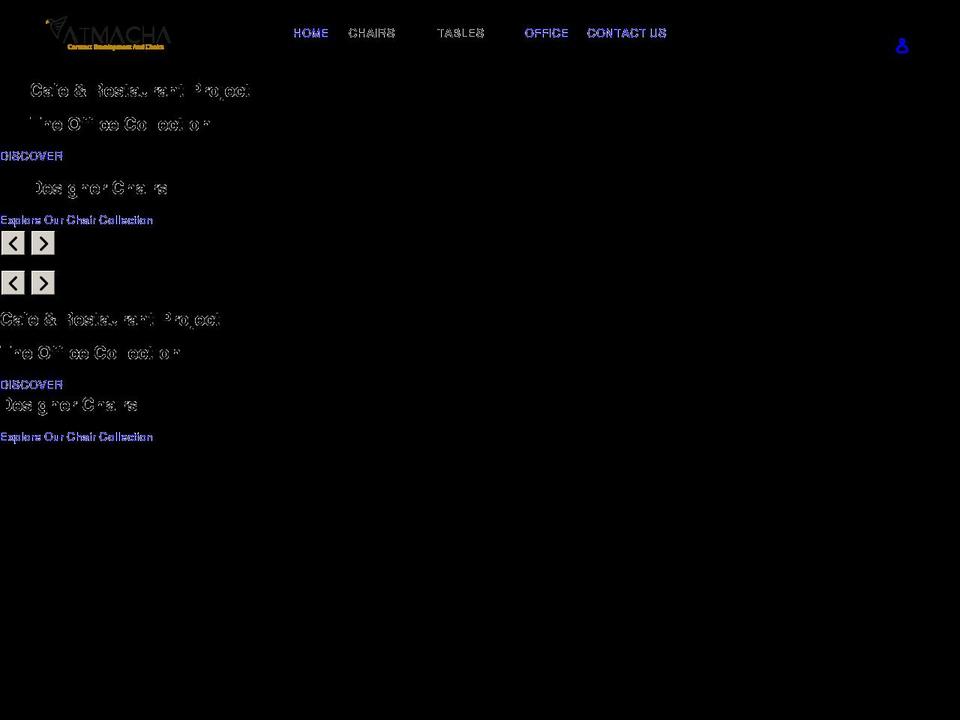atmachacontractandchairs.com shopify website screenshot