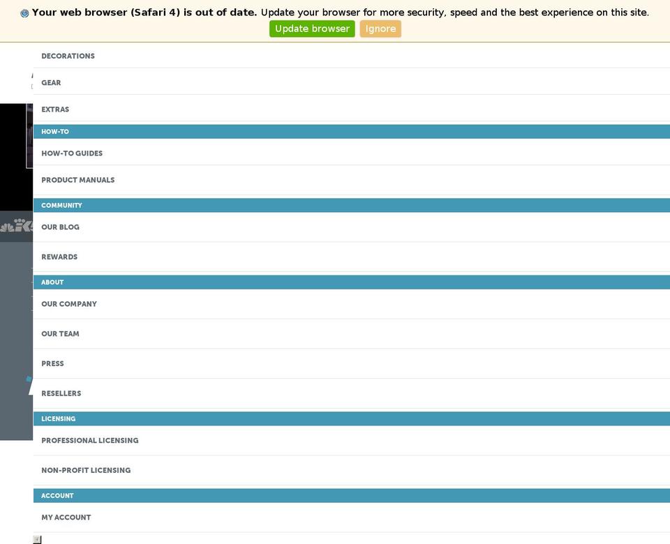 LIVE THEME - AtmosFX 4.9 - Nav Updates Shopify theme site example atmosfearfx.net