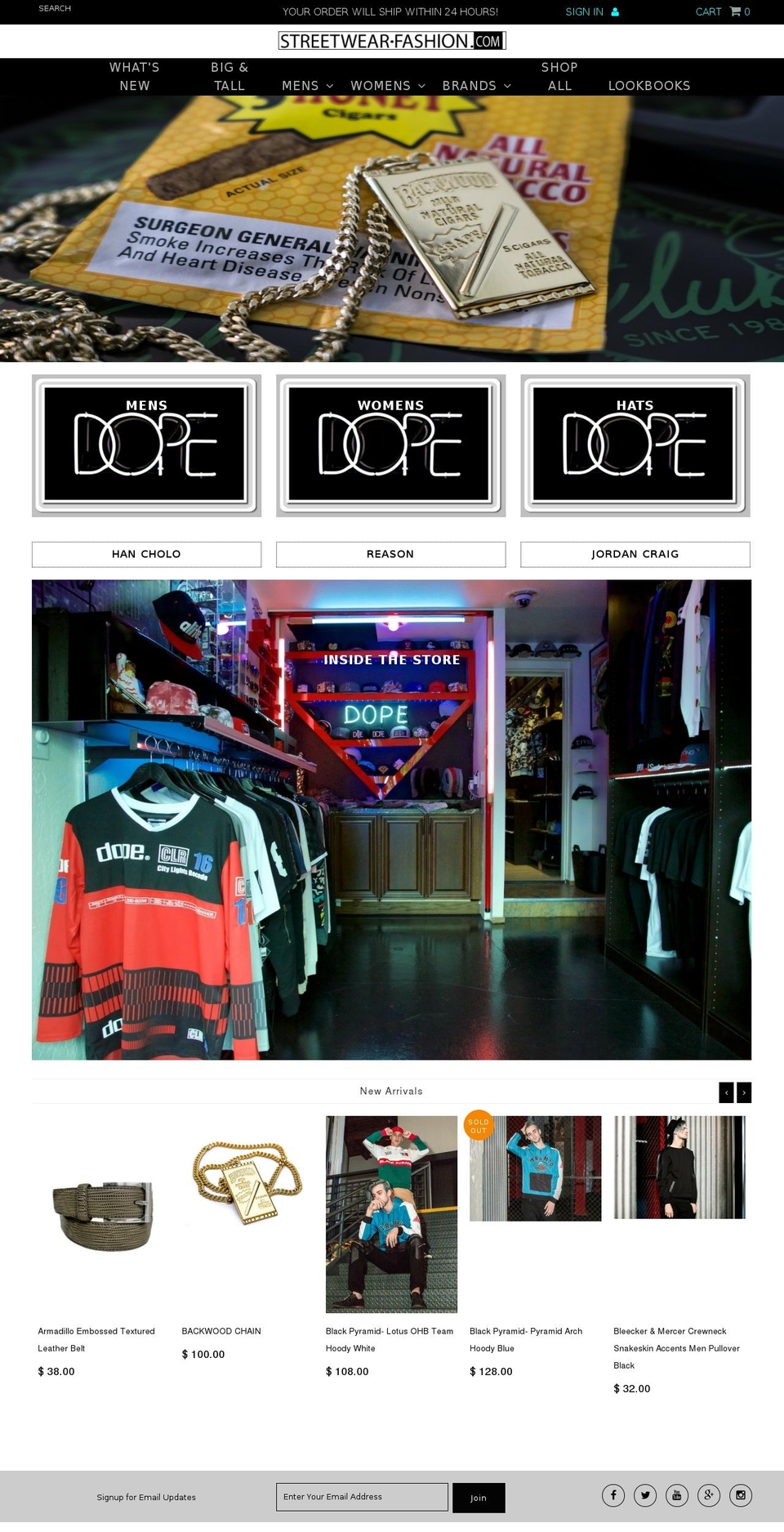 Copy of Fashionopolism Shopify theme site example atomic1800.com