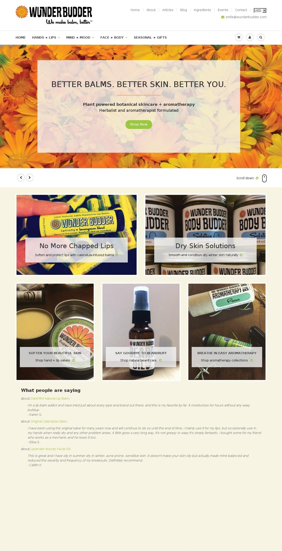 atomicaromatherapy.com shopify website screenshot