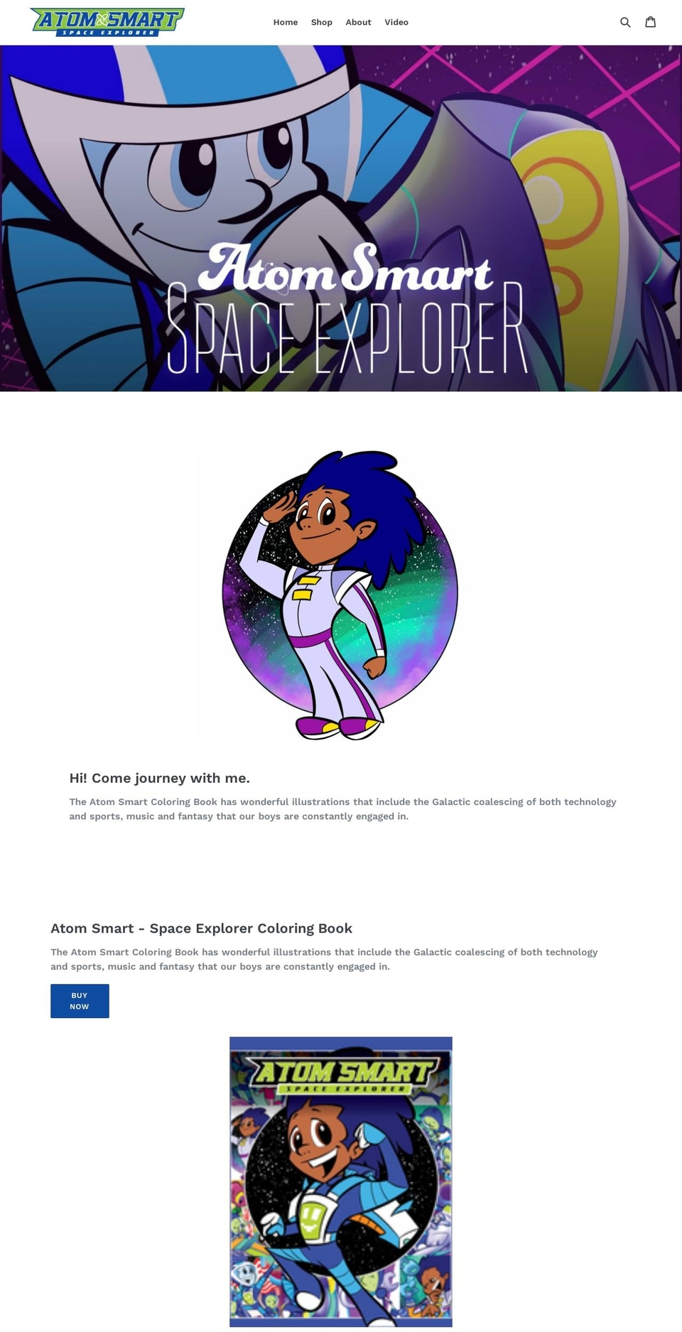 atomsmart.org shopify website screenshot