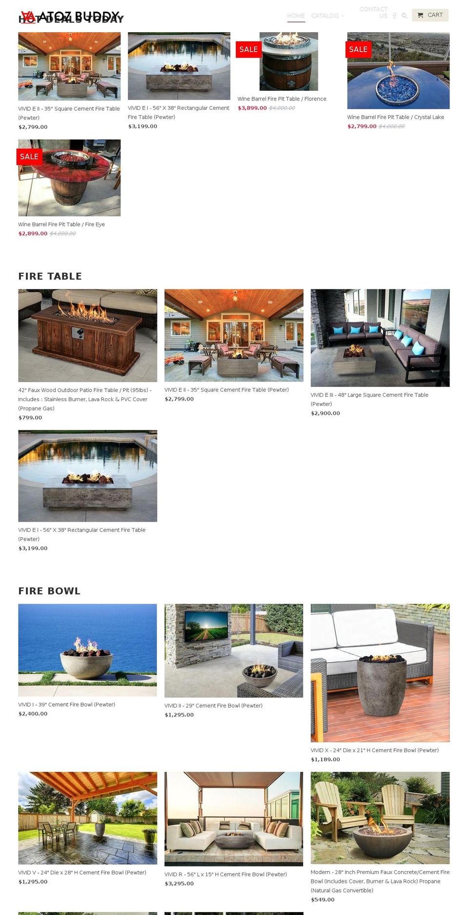 atozbuddy.com — Shopify storefront screenshot