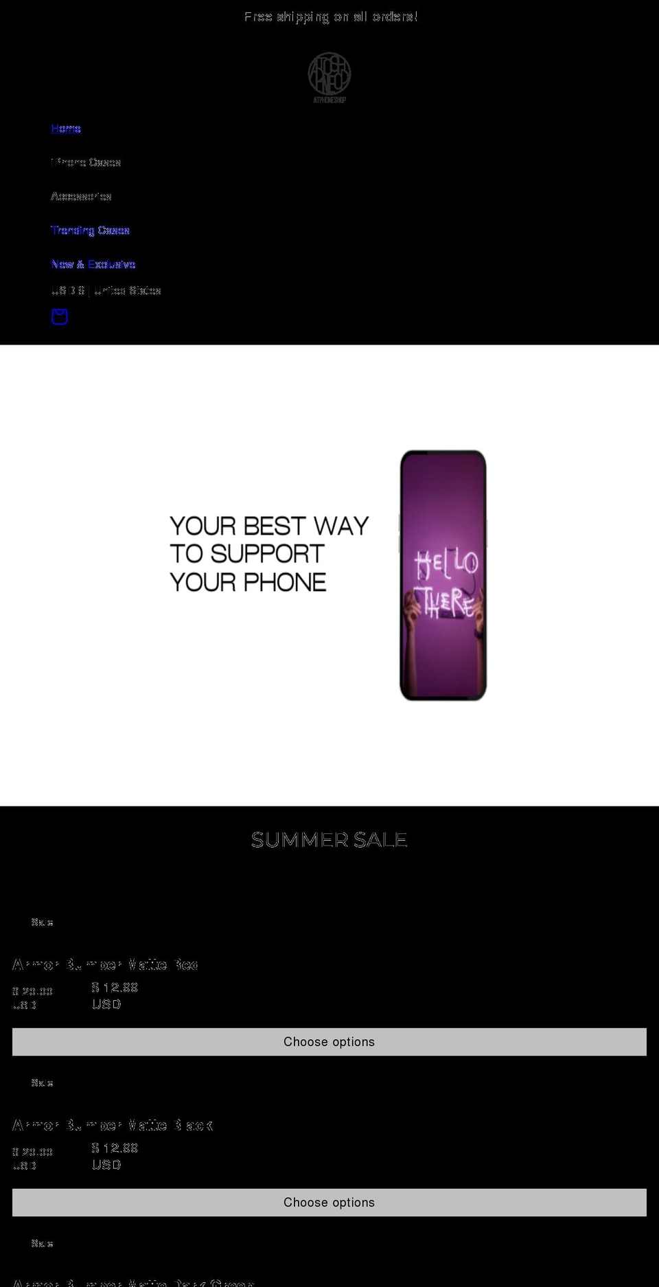 atphoneshop.com — Shopify storefront screenshot