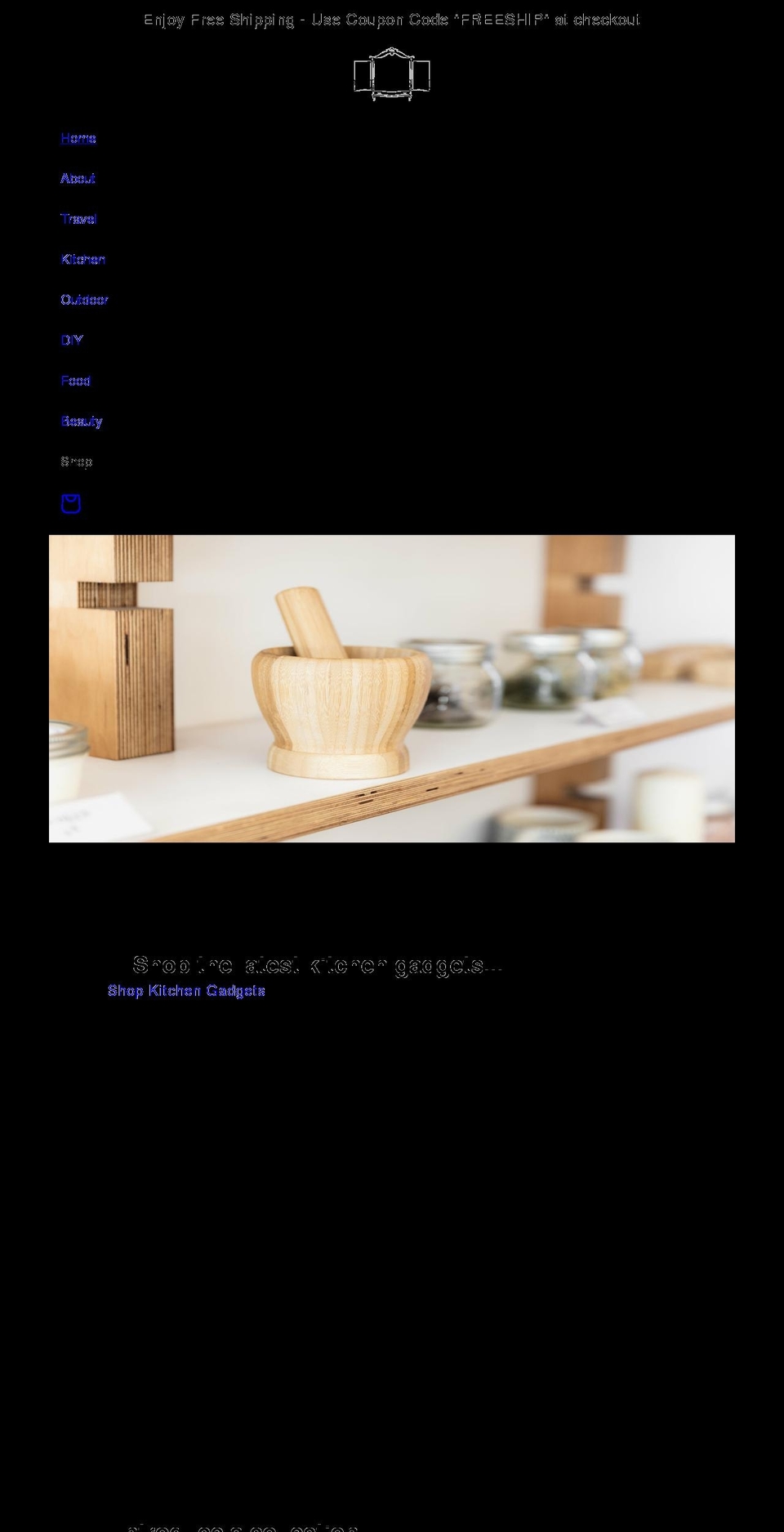 atravelerscloset.com shopify website screenshot