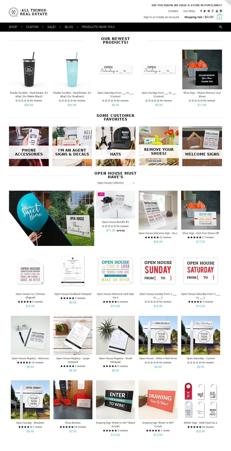 atrestore.com — Shopify storefront screenshot