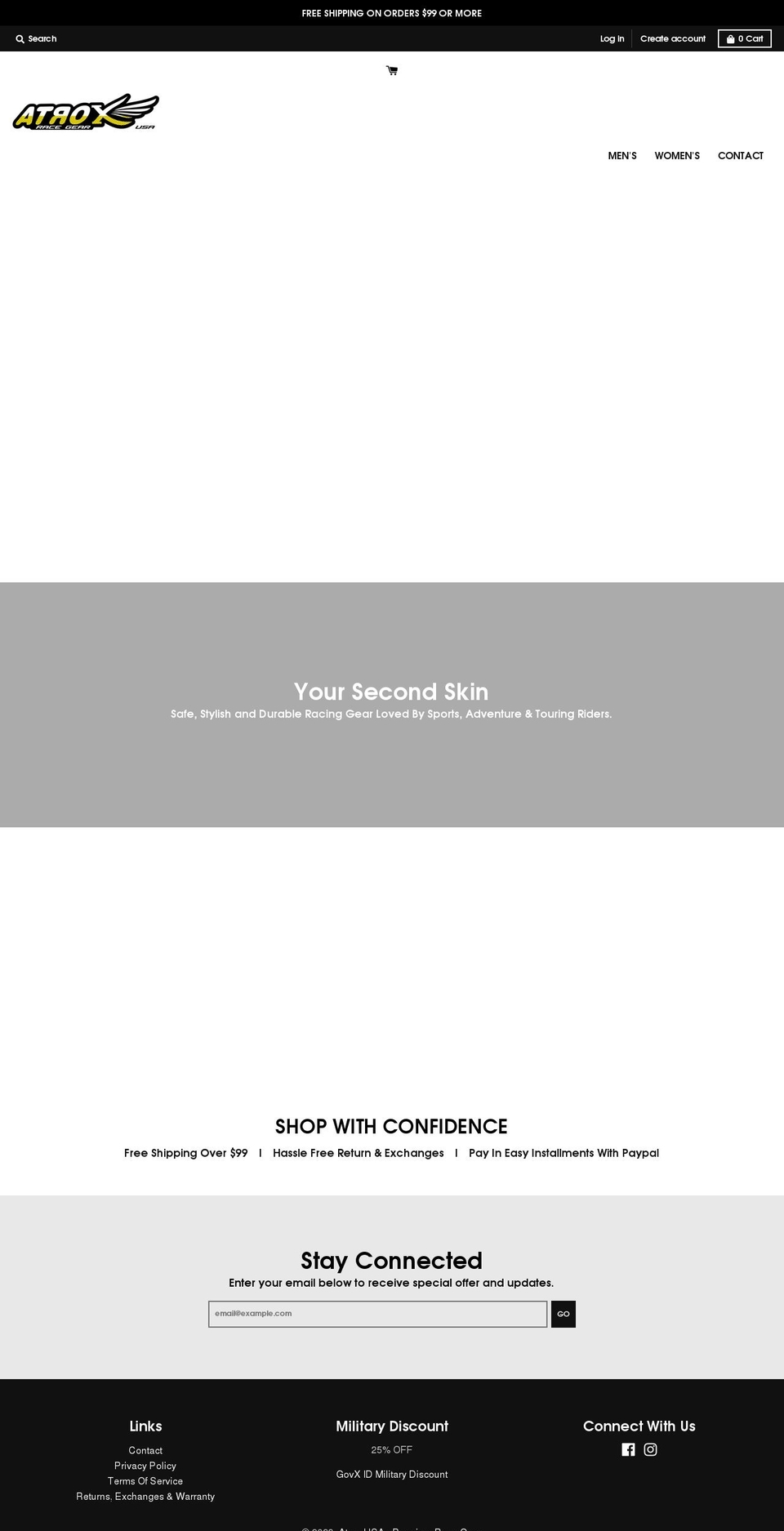 atroxusa.com shopify website screenshot