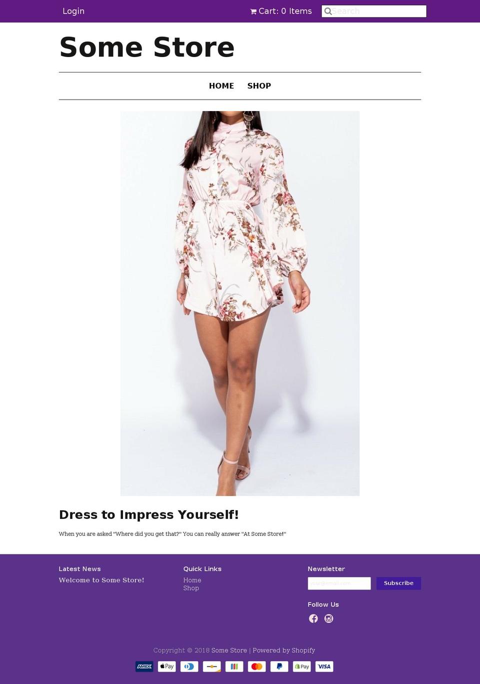 atsomestore.com — Shopify storefront screenshot