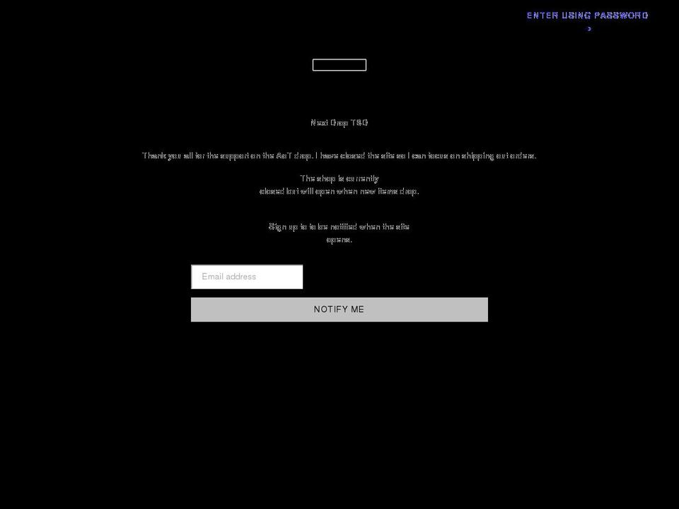 atsucollective.com shopify website screenshot
