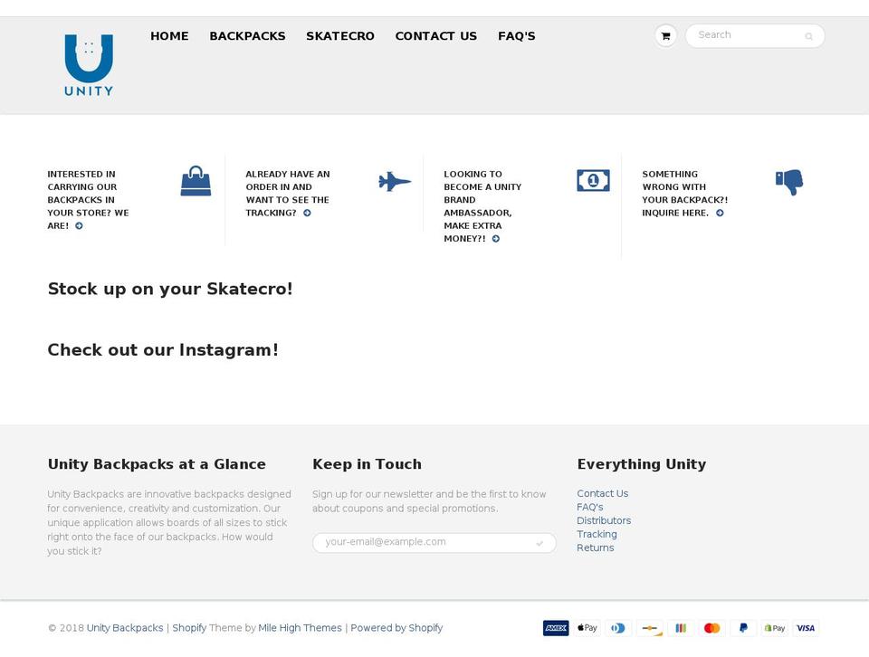 attachpacks.com — Shopify storefront screenshot