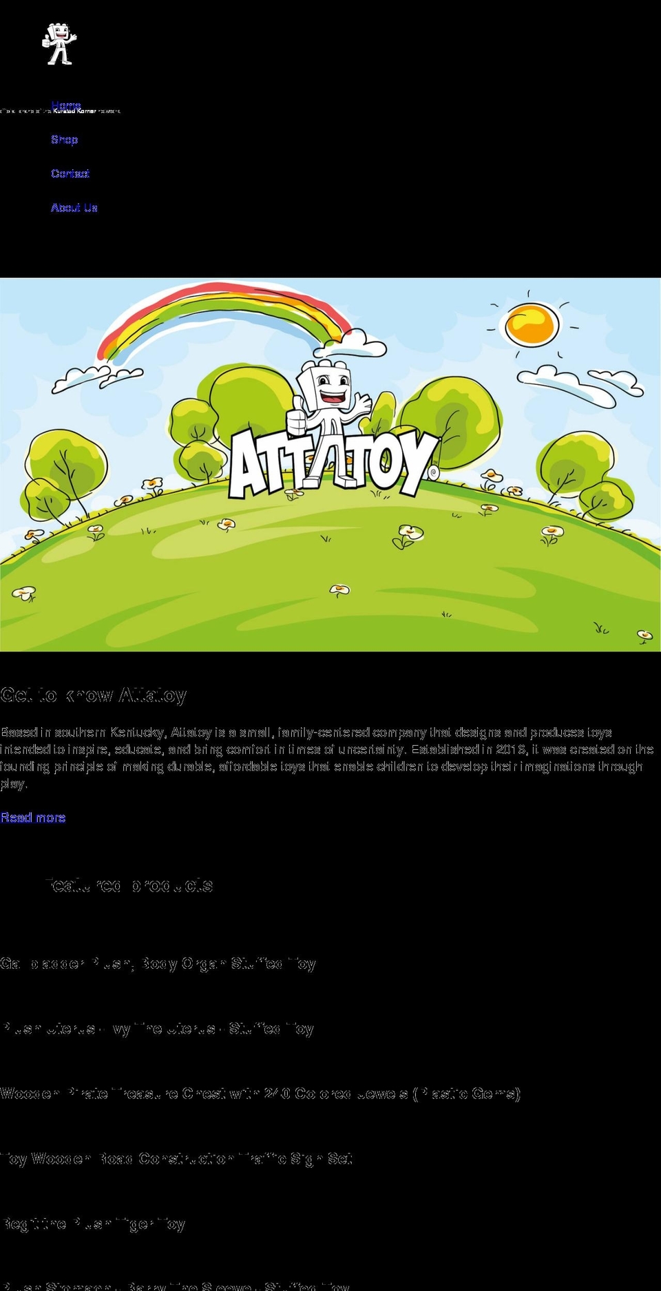 attatoy.com shopify website screenshot