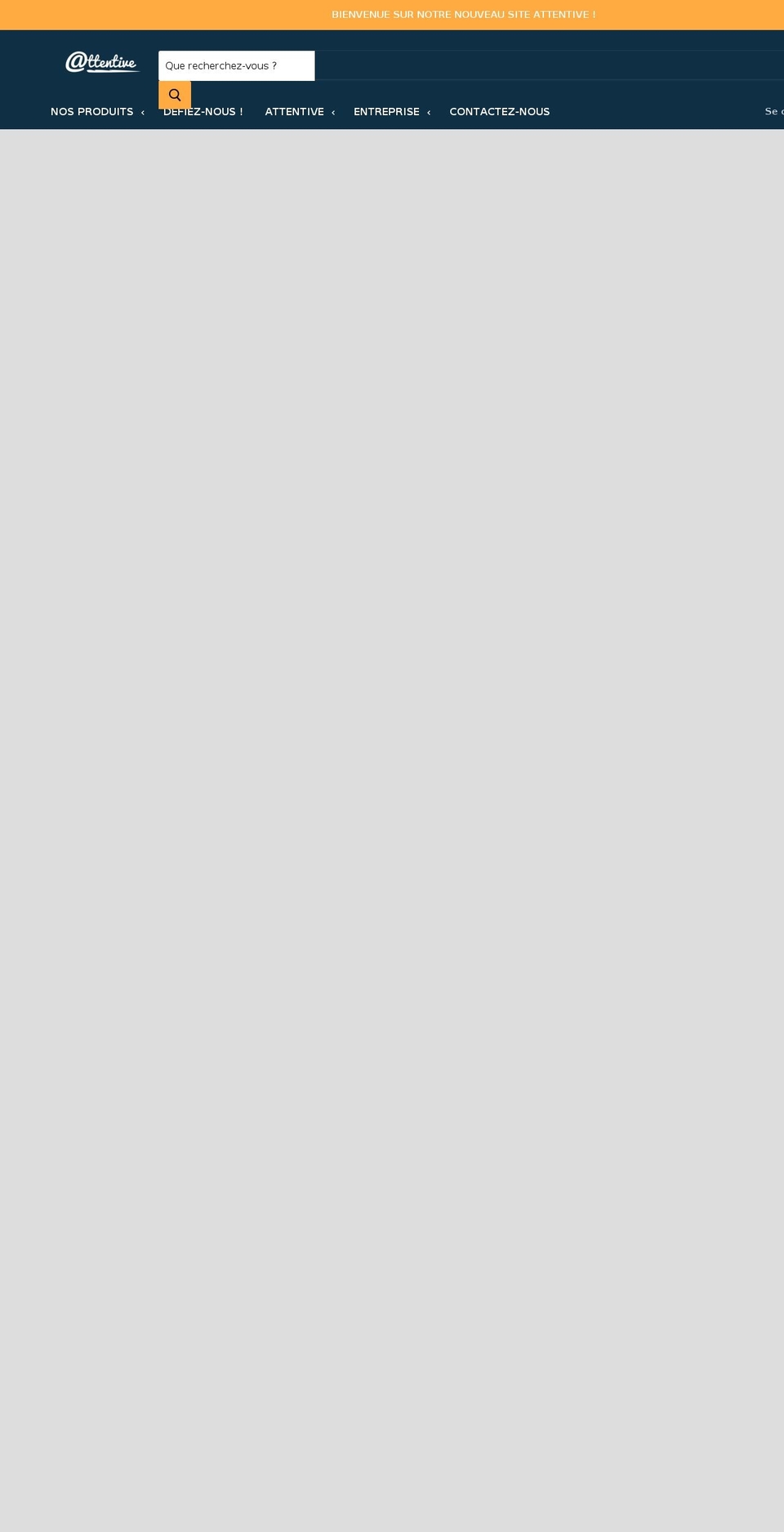 attentive-store.com — Shopify storefront screenshot