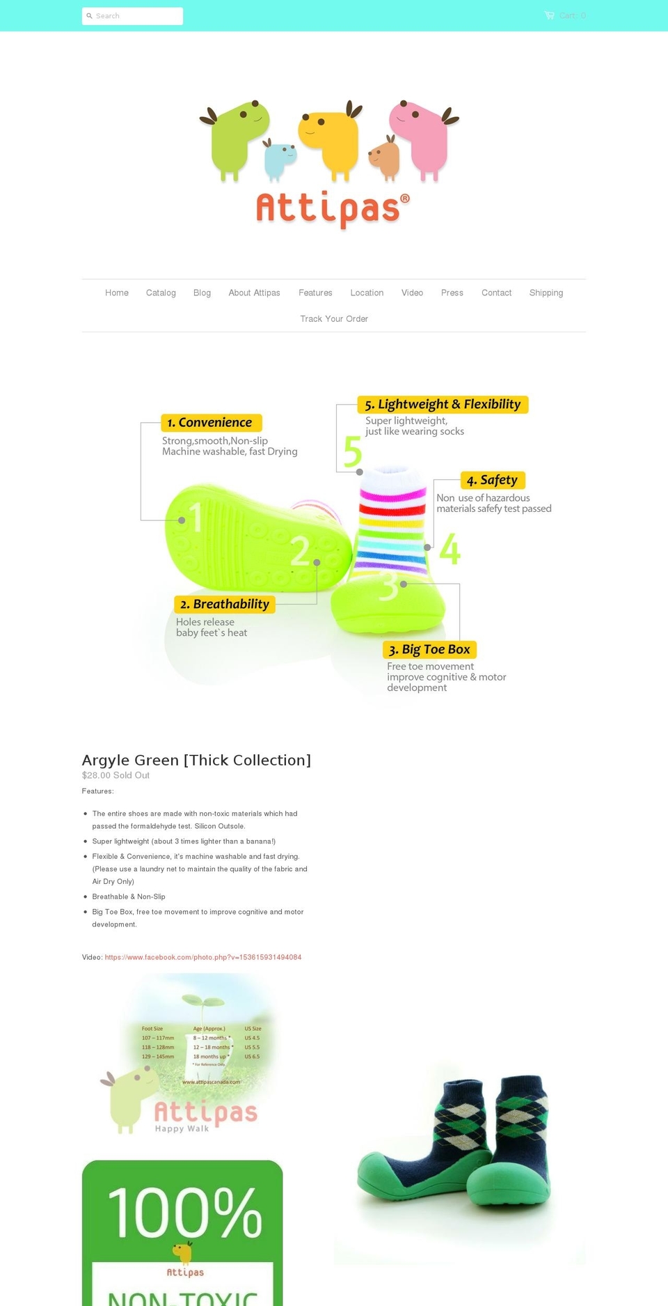 attipascanada.com shopify website screenshot