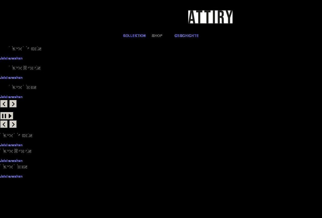 attiry.ch shopify website screenshot