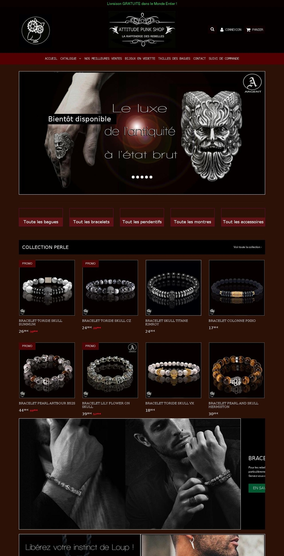 speedfly-1-09 Shopify theme site example attitude-punk-shop.com