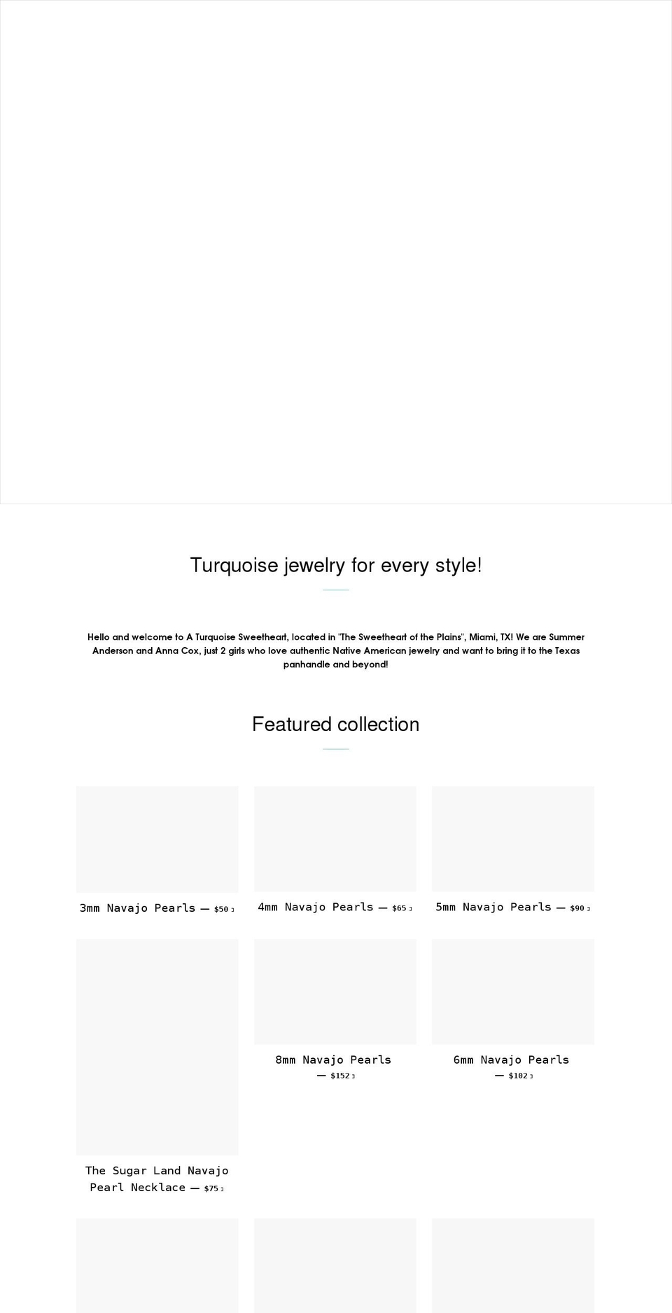 aturqsweetheart.com shopify website screenshot