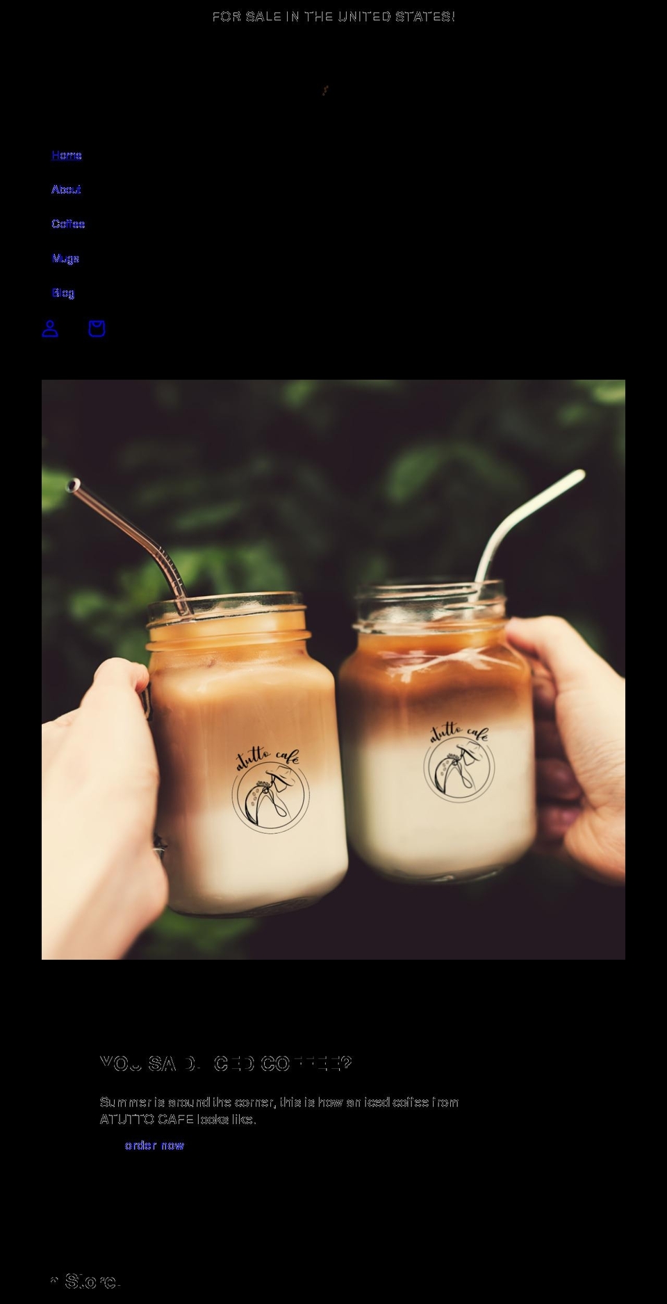 atuttocafe.com shopify website screenshot