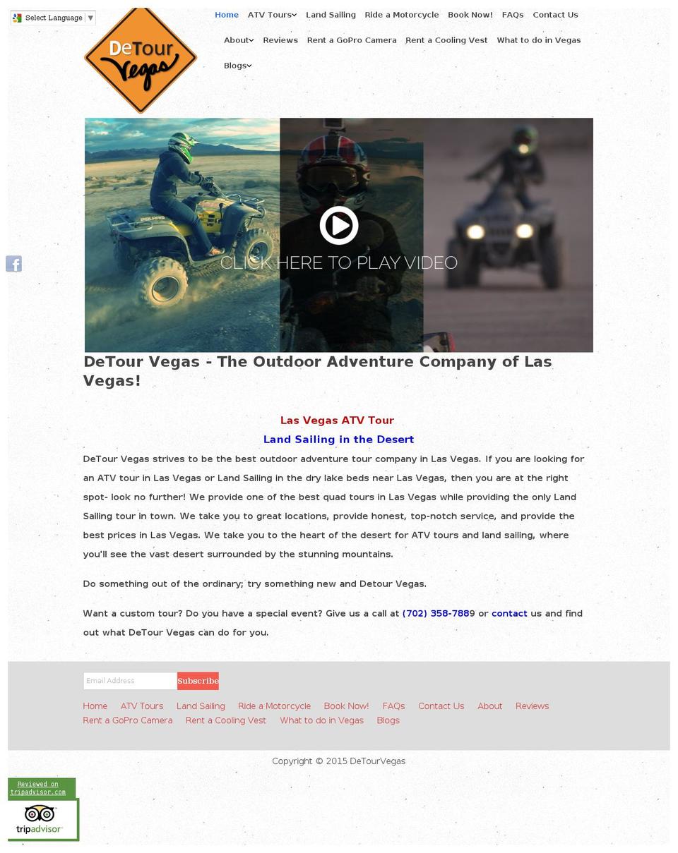 atvtoursinlasvegas.com shopify website screenshot