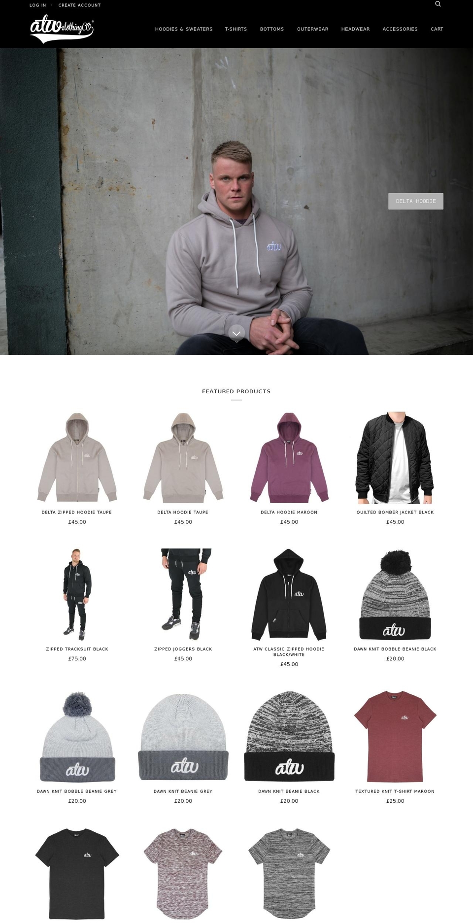 atwdesign.eu shopify website screenshot