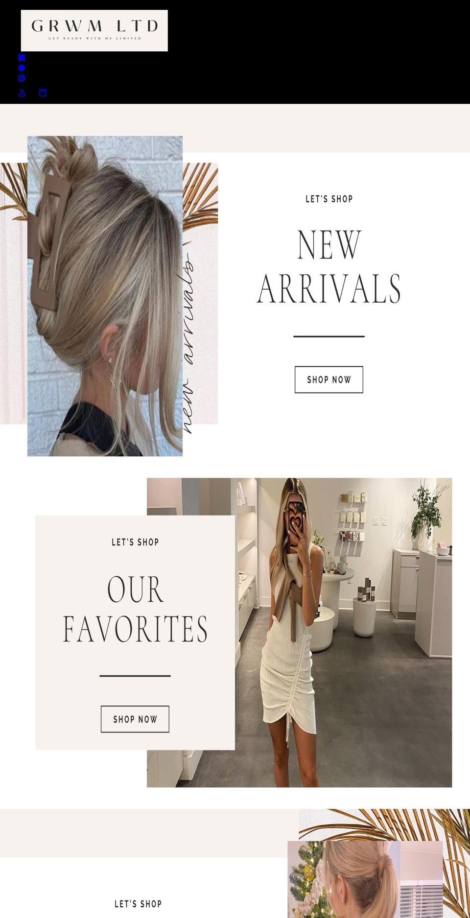 atxstyled.com shopify website screenshot