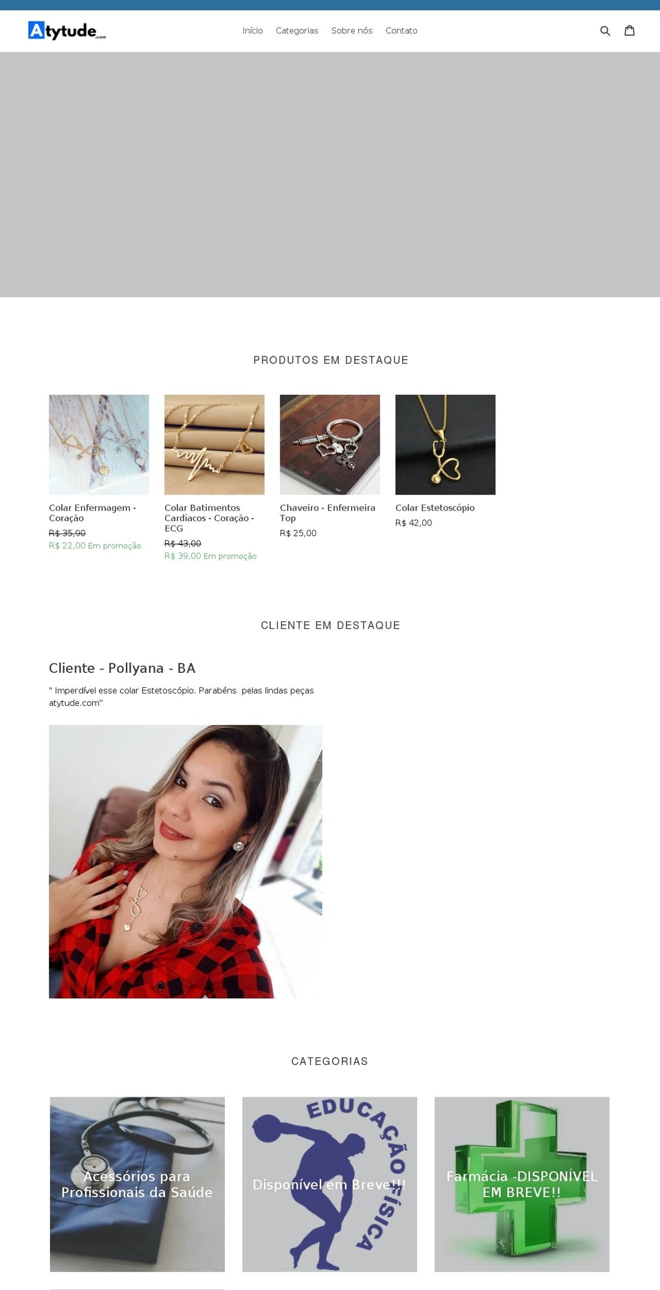 atytude.com — Shopify storefront screenshot