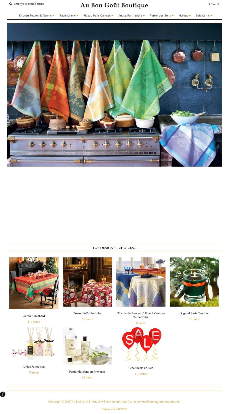 aubongoutboutique.com shopify website screenshot