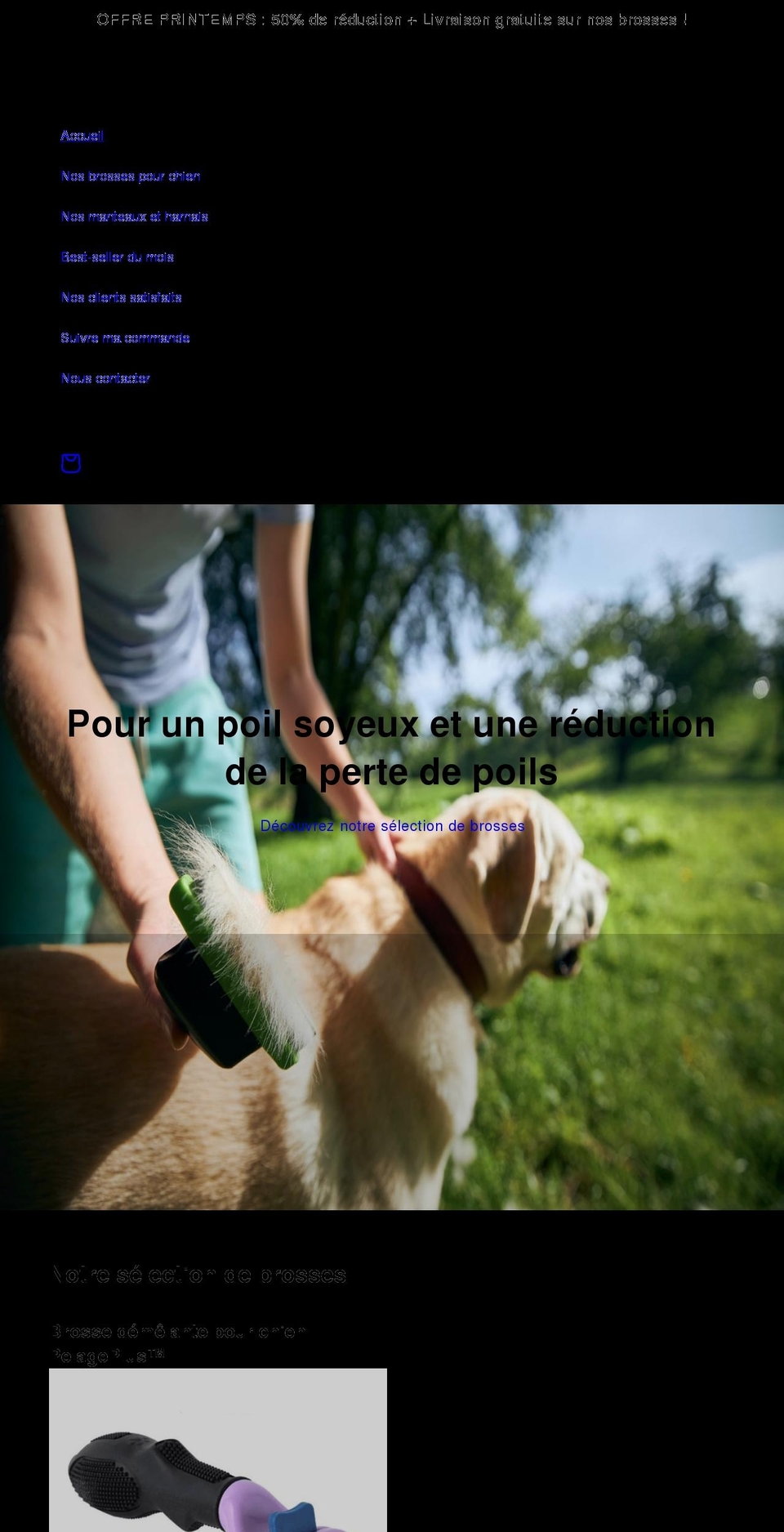 aubonheurduchien.com shopify website screenshot