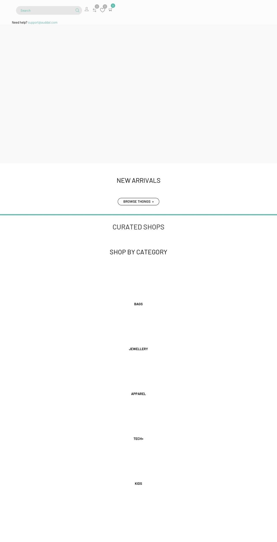 auddal.com shopify website screenshot