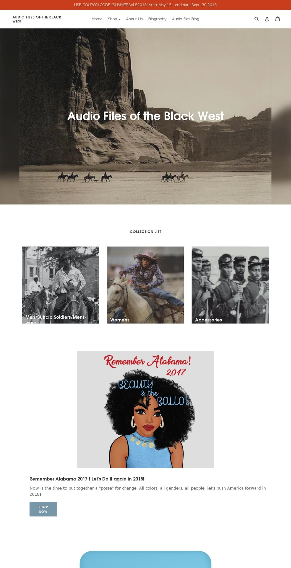 audiofilesoftheblackwest.com — Shopify storefront screenshot