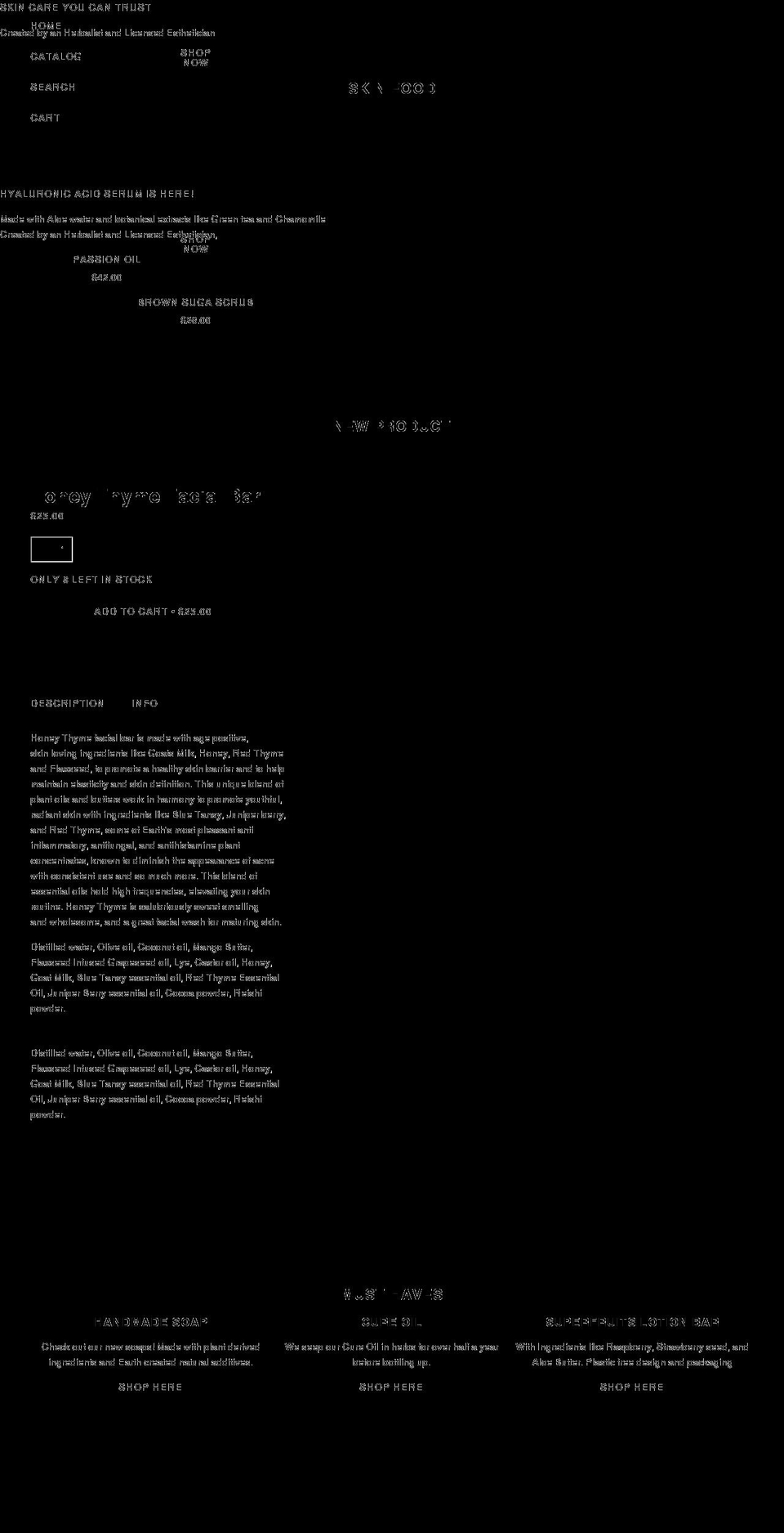 audiskin.com shopify website screenshot