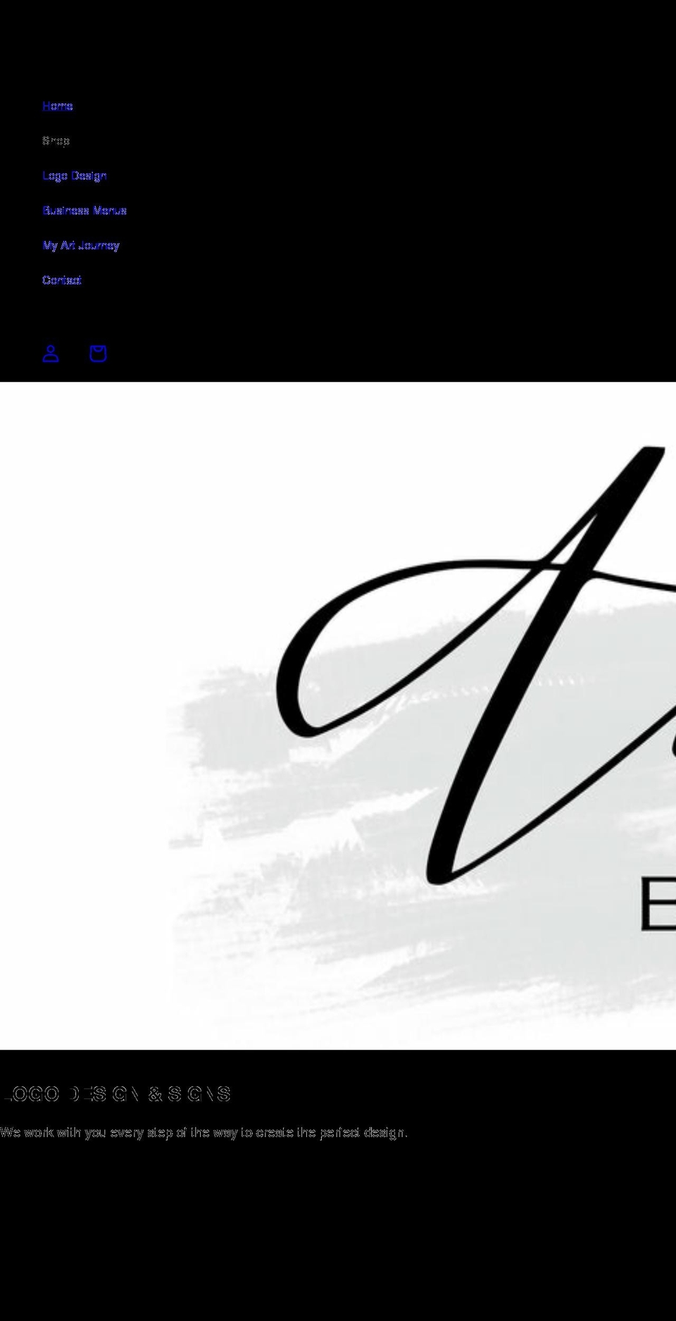 audreybydesign.com shopify website screenshot