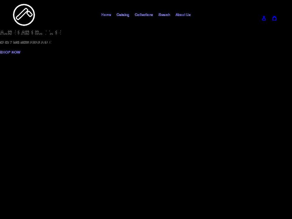 augerag.com shopify website screenshot