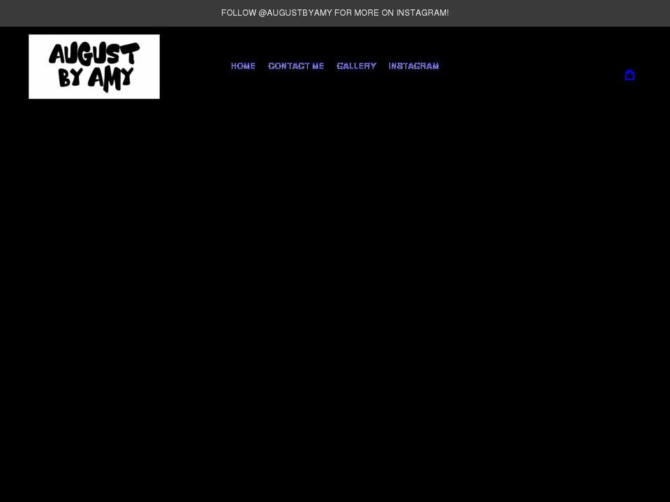 augustbyamy.com shopify website screenshot