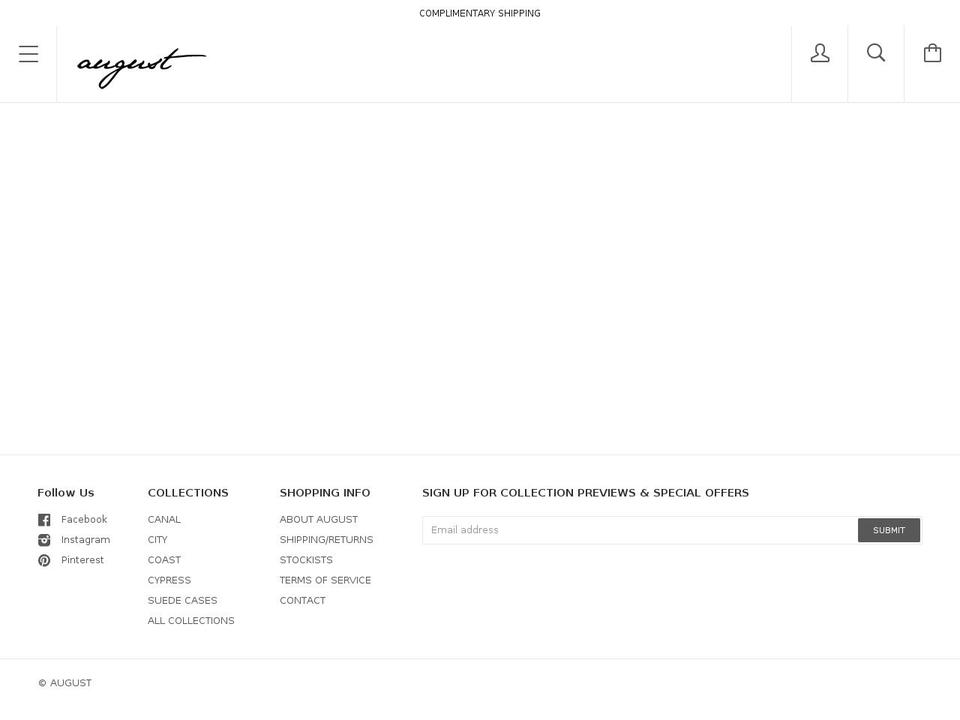 augustgrooming.com shopify website screenshot