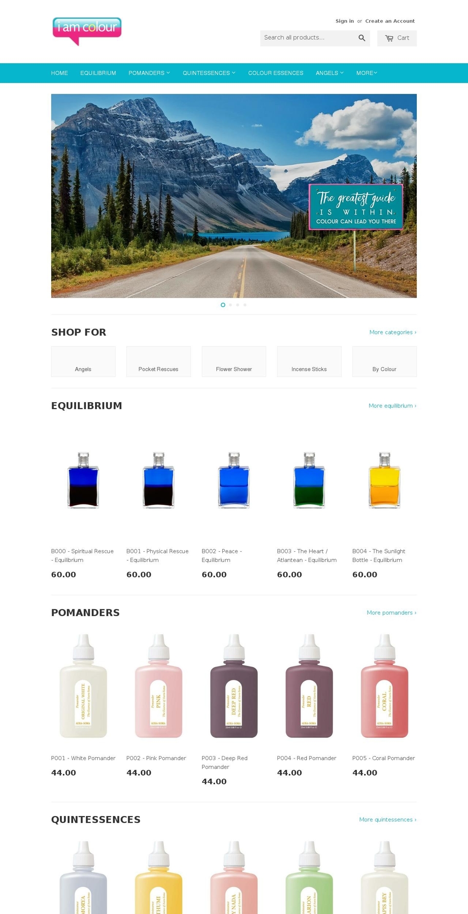 aura-soma.ca shopify website screenshot