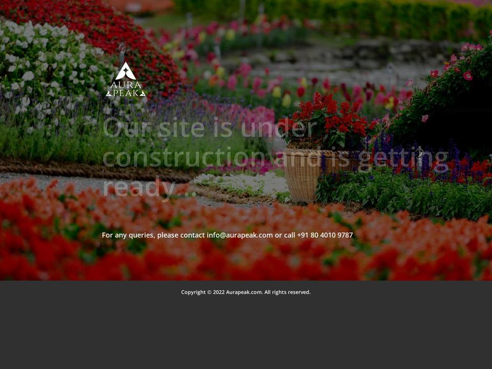 aurapeak.com — Shopify storefront screenshot