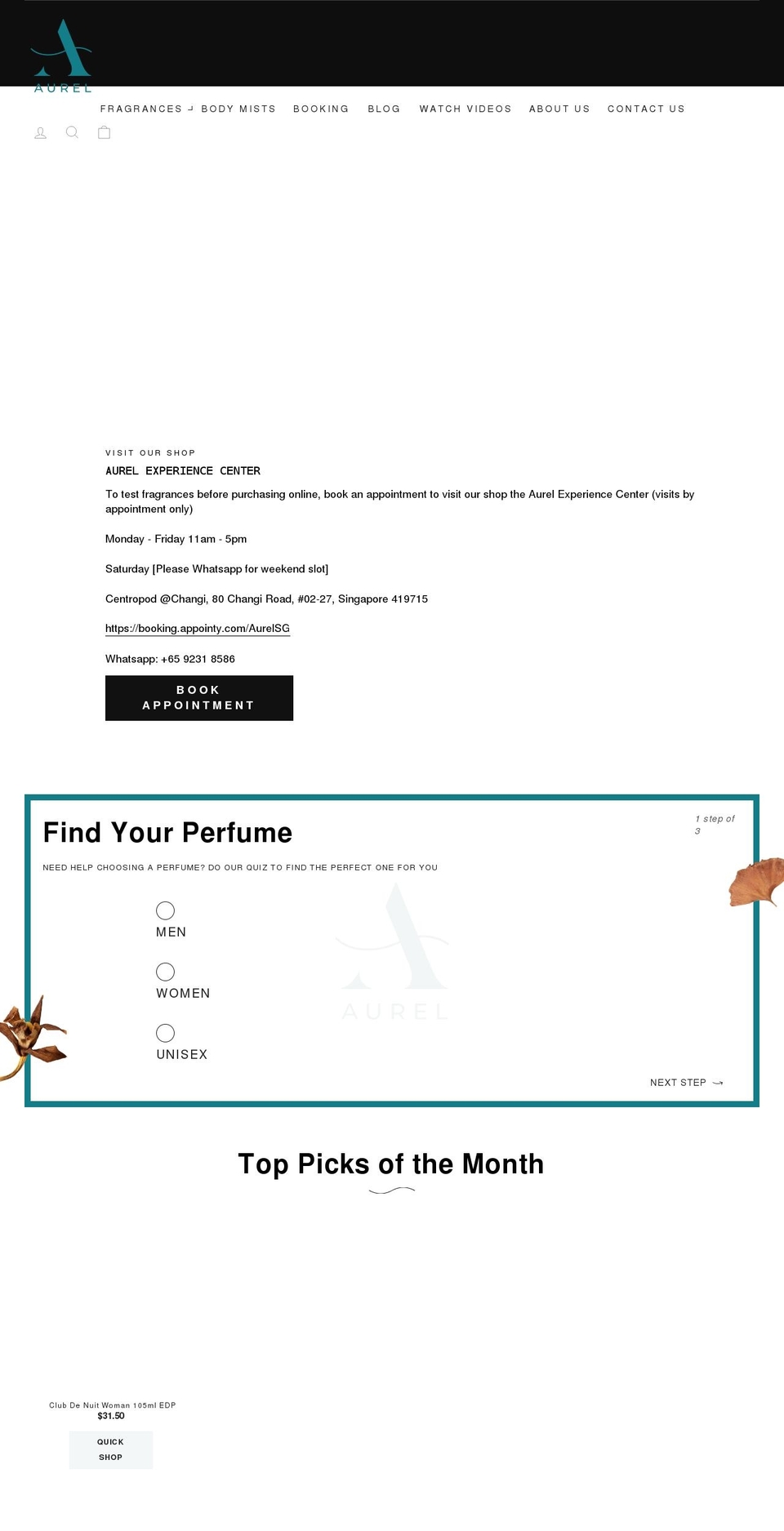 aurel-lookgood-smellgood.com — Shopify storefront screenshot