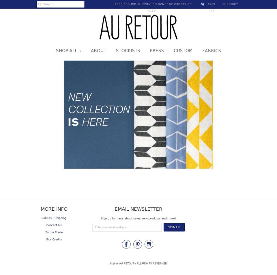 auretour.com shopify website screenshot