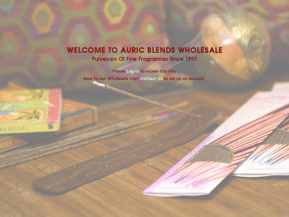 auricblendswholesale.com shopify website screenshot